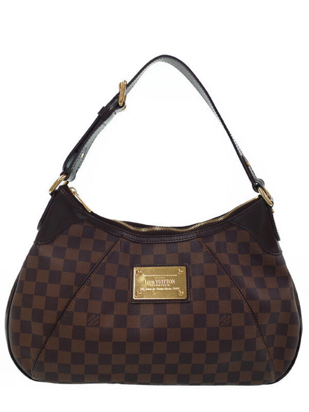 Louis Vuitton Damier Thames Hobo Bag